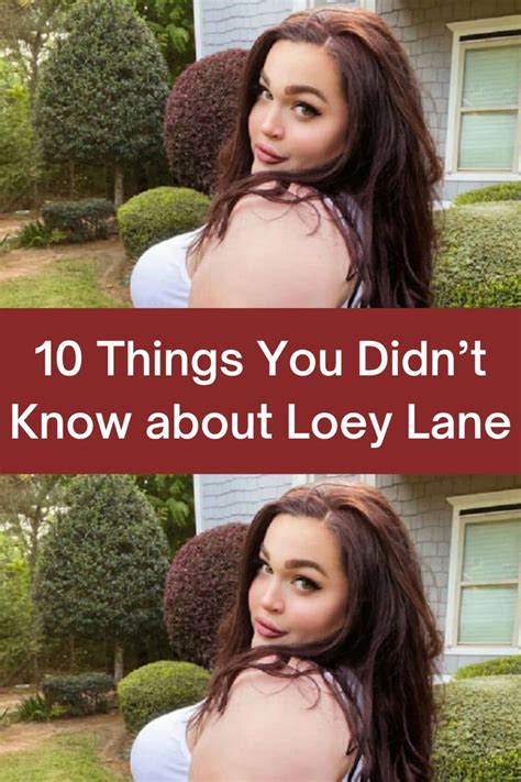 loey lane divorce|10 Things You Didn’t Know about Loey Lane